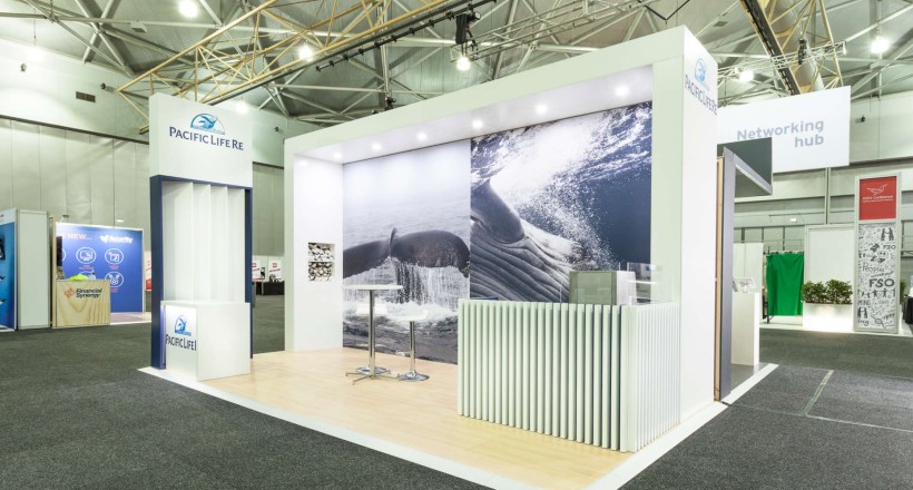 exhibition stand design - Pacific Life Re