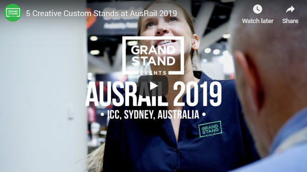 5 creative custom exhibition stands we built at AusRail 2019