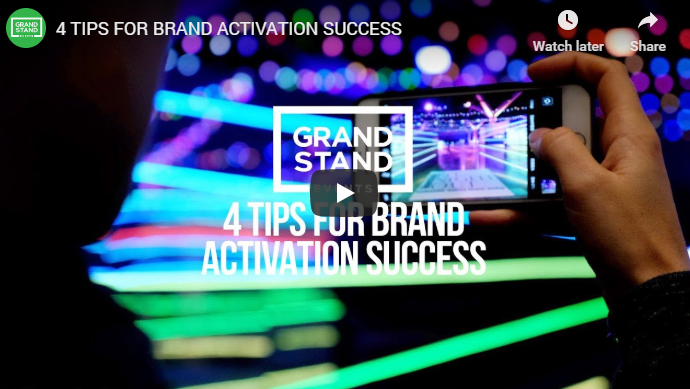 Brand Activation Success. 4 tips for brand activation success