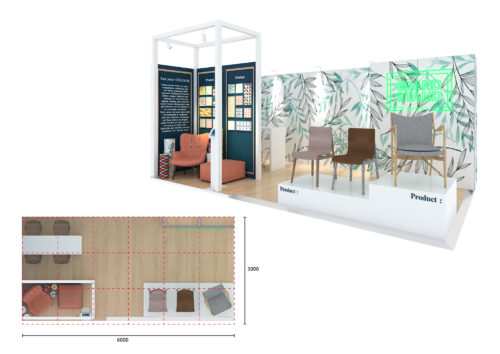 Exhibition stand design - Dudley Beach