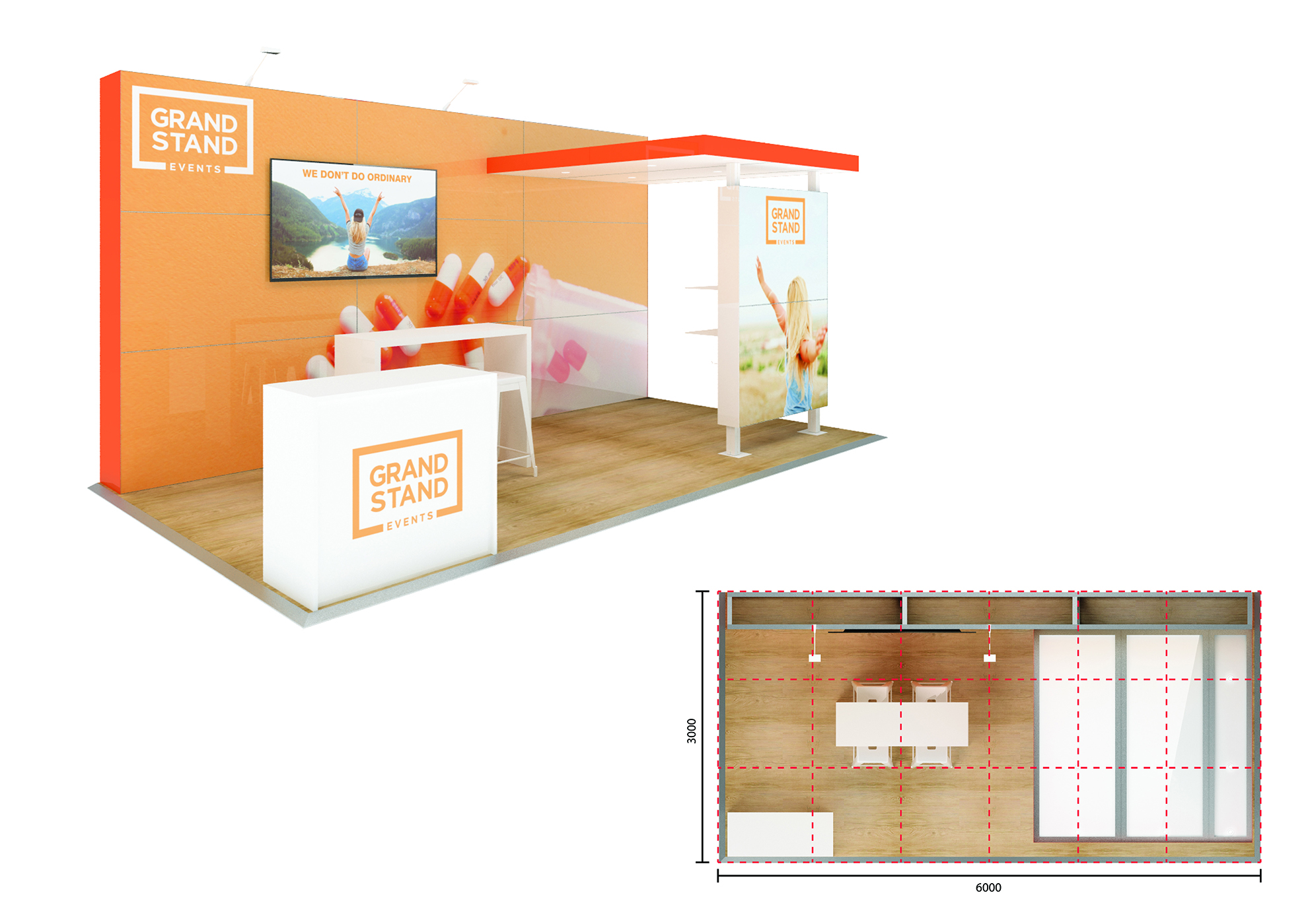Exhibition stand design - Noosa Beach