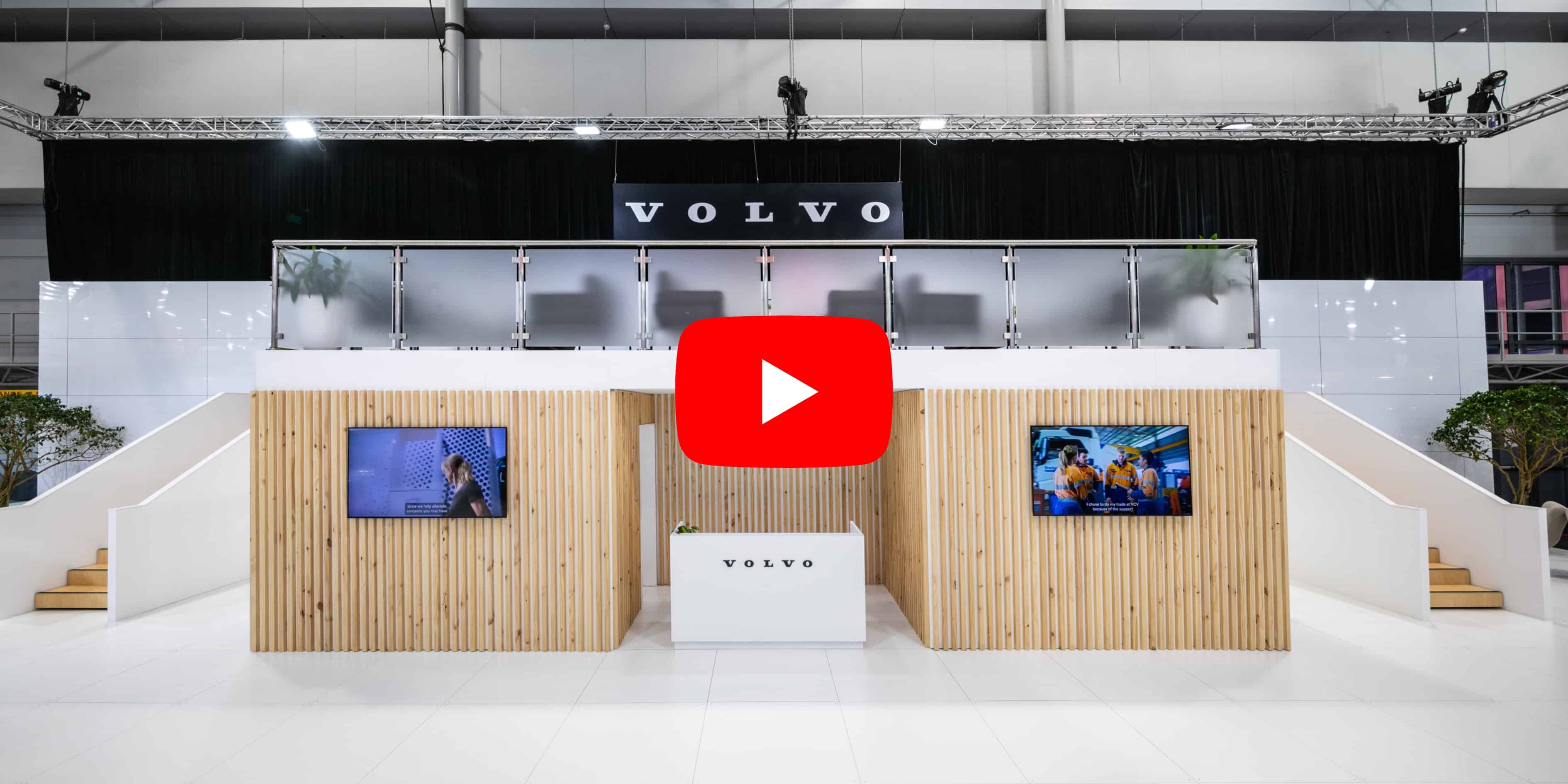Volvo custom exhibition stand at Brisbane Truck Show Cover Photo